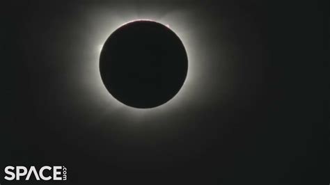 Watch 2021 S Only Total Solar Eclipse In This 1 Minute Time Lapse Youtube