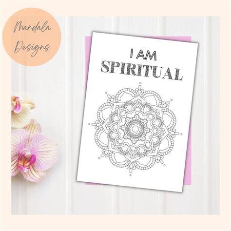 Healing Mandalas Printable Coloring Book Affirmations PDF Mindfulness Coloring Coloring Therapy ...