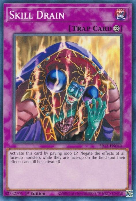 Skill Drain Structure Deck Dark World Yu Gi Oh CardTrader