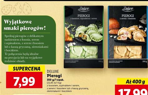 Pierogi Z Ososiem Serem I Szpinakiem Deluxe Cena Promocje Opinie