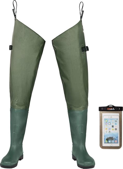 Amazon FISHINGSIR Hip Waders Waterproof Hip Boots For Men And