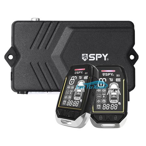 Spy 2023 Custom Smart Two Way Sensor Car Alarm 5000m Start Remote