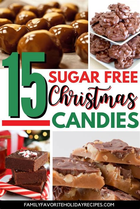 15+ Sugar Free Christmas Candy Recipes | Sugar free sweets, Sugar free cookies, Sugar free ...