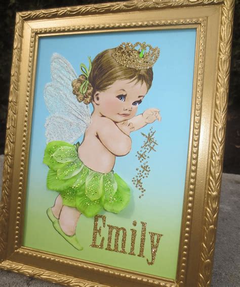 Fairy Wall Art Fairy Wall Decor Fairy Princess Nursery By Jjmcbean