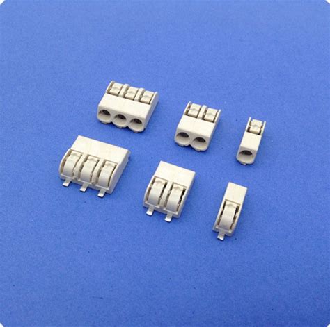 Mm Pitch Smd Led Connector Poles Tin Plated Terminal Block Connector