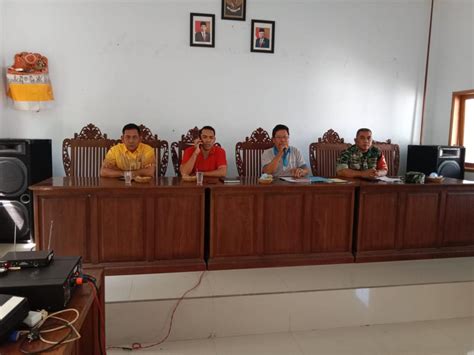 Rapat Koordinasi Linmas Terkait Persiapan Hari Raya Nyepi Tahun Caka