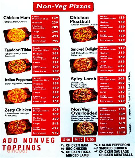 Menu of Chicago Pizza, Gopalapuram, Chennai | Dineout