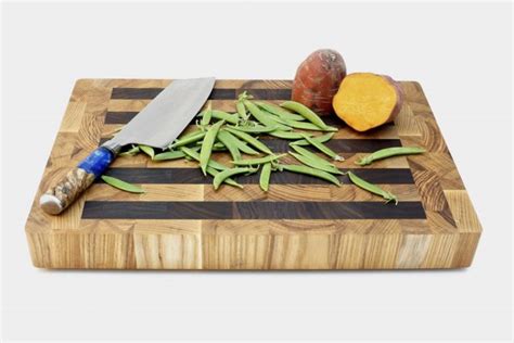 Cm Thick End Grain Chopping Board Customisable The Wooden Chopping