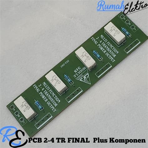 Jual Pcb Sd Transistor Final Plus Komponen Tipe By Ckj Shopee