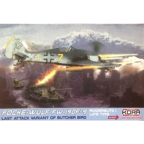 Model Kit Focke Wulf Fw F Panzerblitz Hi Kit Kora