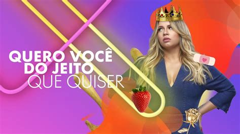 Mar Lia Mendon A Quero Voc Do Jeito Que Quiser Solo Youtube