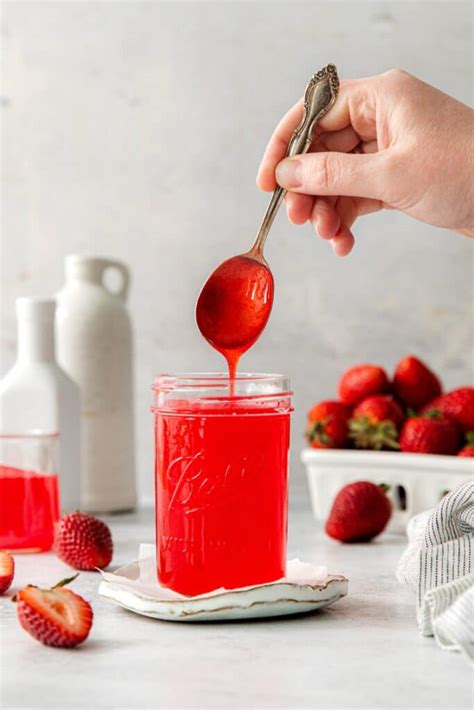 Strawberry Glaze Recipe Easy And Delicious Confetti And Bliss