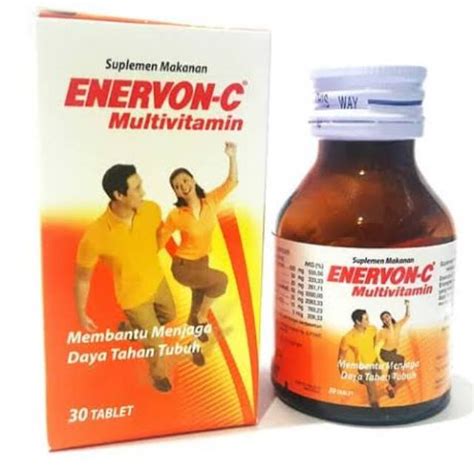 Jual Enervon C 1 Botol Isi 30 Tablet Shopee Indonesia