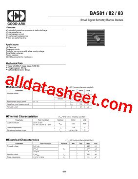 BAS81 Datasheet PDF GOOD ARK Electronics