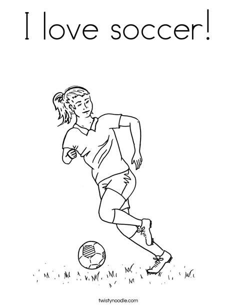 Soccer Girl Drawing at GetDrawings | Free download