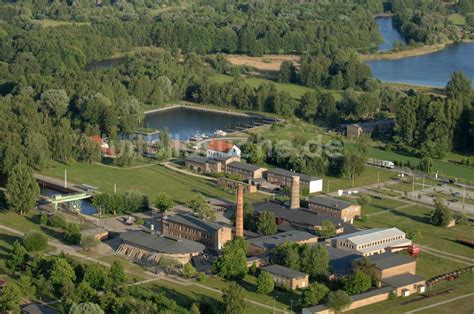 Zehdenick Aus Der Vogelperspektive Der Ziegeleipark Bei Zehdenick