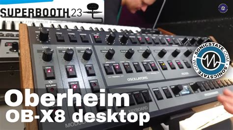 Superbooth 2023 Oberheim OBX8 Desktop Like The Keyboard But