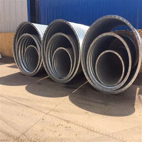 125 25mm Spiral Culvert Corrugated Metal Pipes China Corrugated Metal