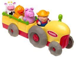 Amazon.com: Playskool Fun Tunes Tractor: Toys & Games