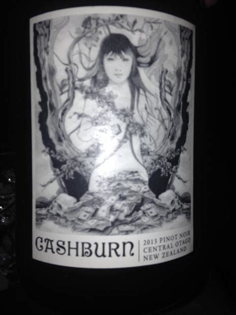 2013 Cashburn Pinot Noir New Zealand South Island Otago Central