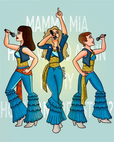 Artstation Mamma Mia Fanart