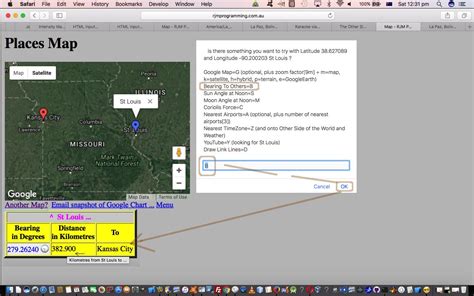 Php Google Map Chart Bearing Distance Tutorial Robert James Metcalfe Blog