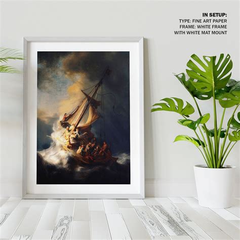 Buy The Storm on the Sea of Galilee Famous Painting & Print Online ...