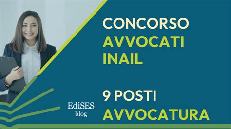 Concorso Avvocati Inail Bando Posti