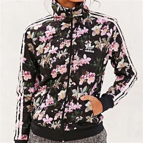 Floral Adidas Originals Orchid Track Jacket With Images Bomber