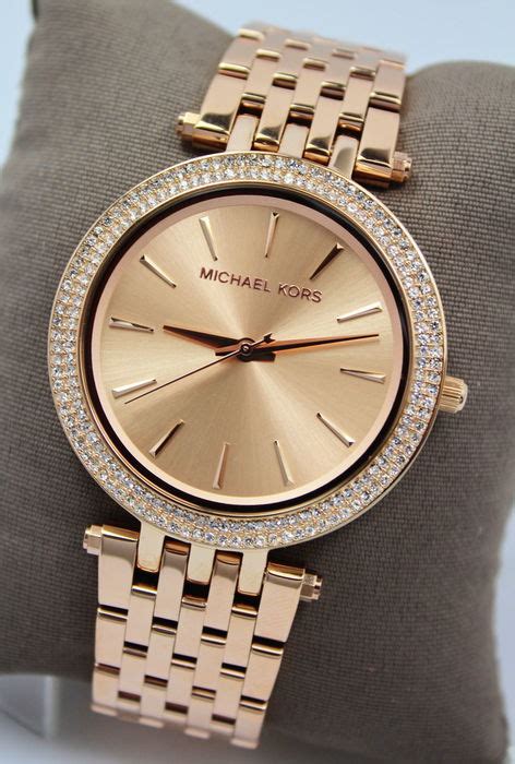 Michael Kors Ladies Mk3192 Darci Rose Gold Plated Catawiki