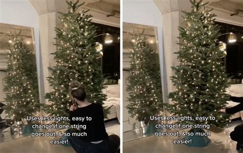 TikToks Favorite Christmas Tree Decorating Hack Has Seriously Changed