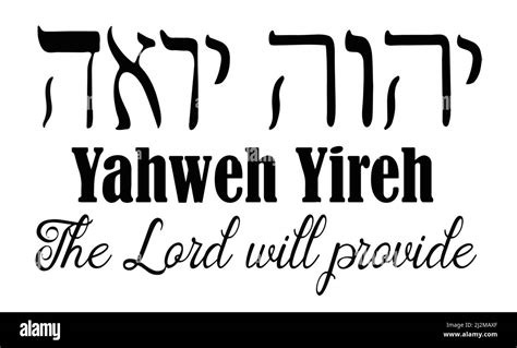 Yahweh In Ancient Hebrew