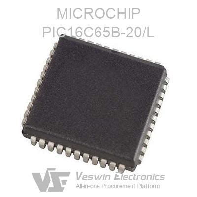 PIC16C65B 20 L MICROCHIP Processors Microcontrollers Veswin Electronics