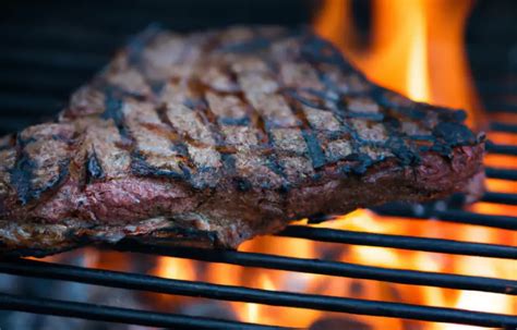 Ribeye på grillen Steak out