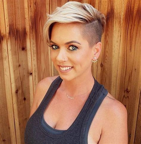 16 Fun Women Hairstyles Shaved Sides