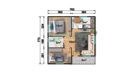 Low Cost Prefabricated Houses (Affordable Housing