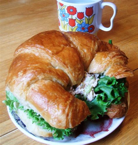 Gather, Listen, Devour: Crab Salad Croissants