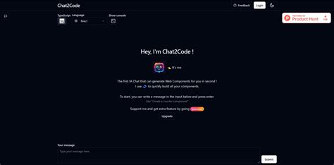 Chat2Code AI Tool Details Price And Alternatives AItach