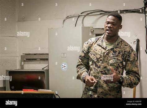 U S Marine Corps St Lt Isaac V Seals A Platoon Commander With