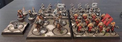 My finished Stark army (from the Lannister vs Stark starter set) : r ...