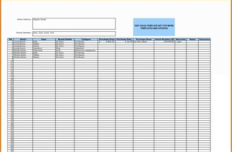 Free Master Document Register Template Excel Master Template