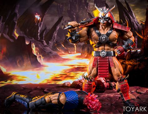 Storm Collectibles Mortal Kombat Shao Kahn Figure Toyark Photo Shoot