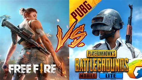 Free Fire Vs Pubg Mobile Lite Comparison Which Game Is Best Gamepatty Youtube