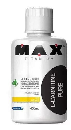 L Carnitine Pure Ml Max Titanium