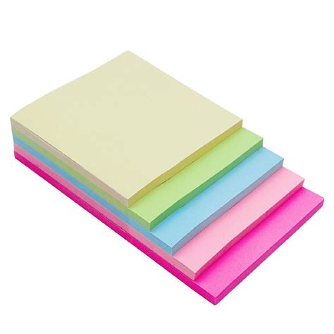 Ws Sticky Notes Tiered 76mm X 76mm Multi Coloured 5 Pack Warehouse