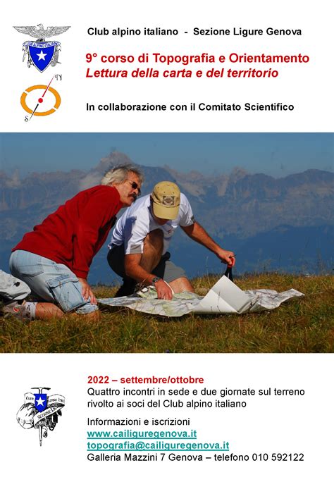 Corso Di Orientamento CAI Sezione Ligure