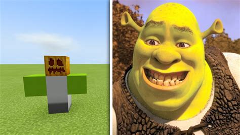 How To Summon Shrek In Minecraft Youtube