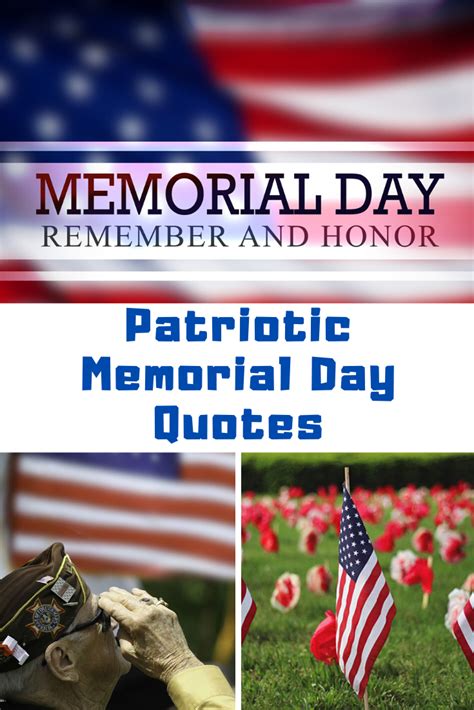 Memorial Day Quotes #MemorialDay #MemorialDayQuotes # ...