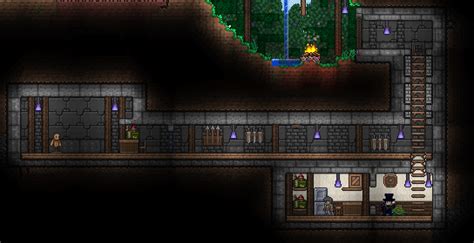 A Little Shooting Range I Built For The Arms Dealer Rterraria