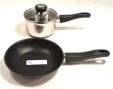 Judge Vista Piece Stainless Steel Draining Lid Saucepan Non Stick